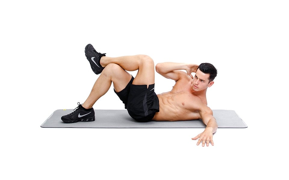 Weighted discount knee crunches